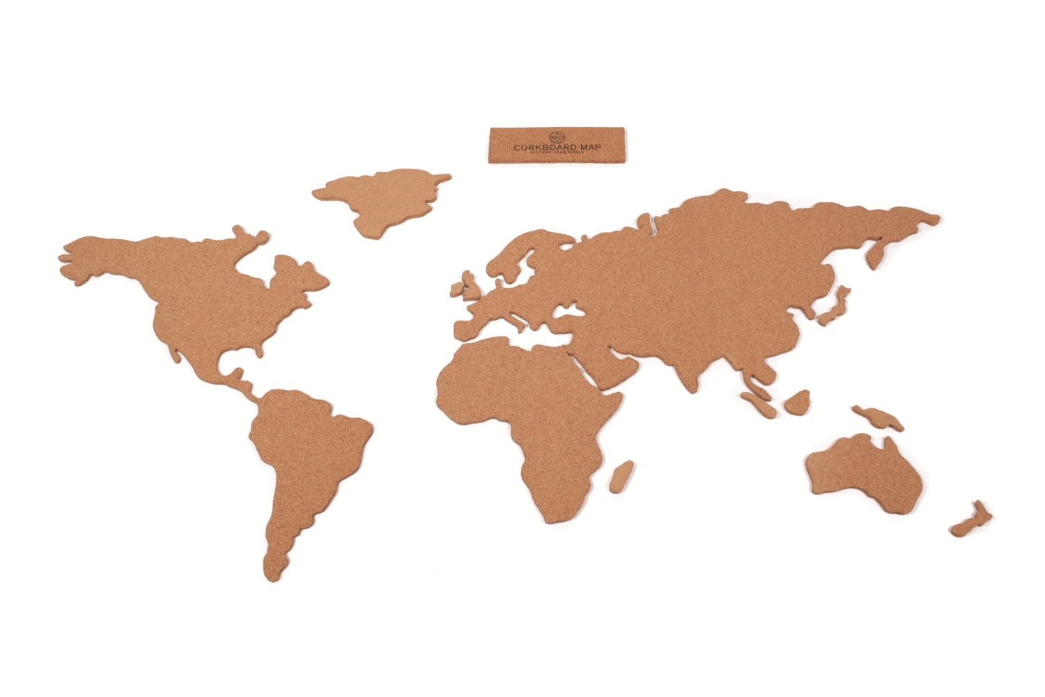 Luckies 软木地图留言板/Corkboard Map