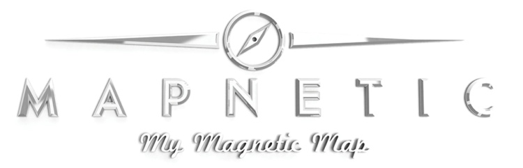 世界地图创意冰箱贴/MAPNETIC