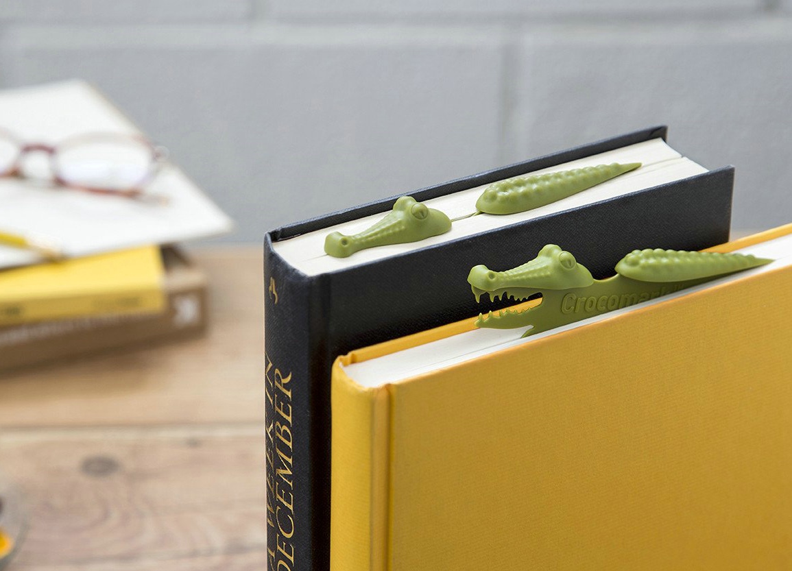 Peleg Design 鳄鱼书签/Crocomark Bookmark