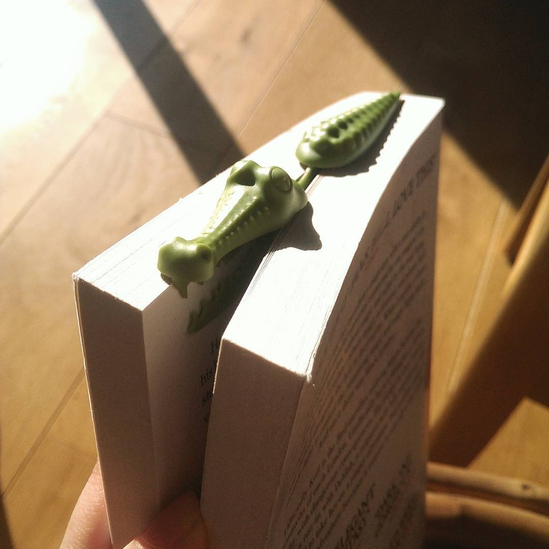 Peleg Design 鳄鱼书签/Crocomark Bookmark
