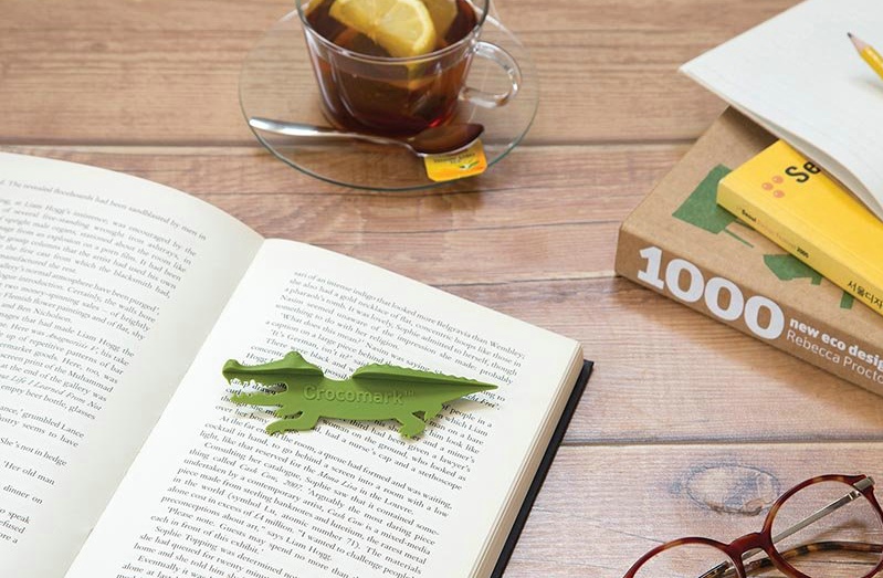 Peleg Design 鳄鱼书签/Crocomark Bookmark