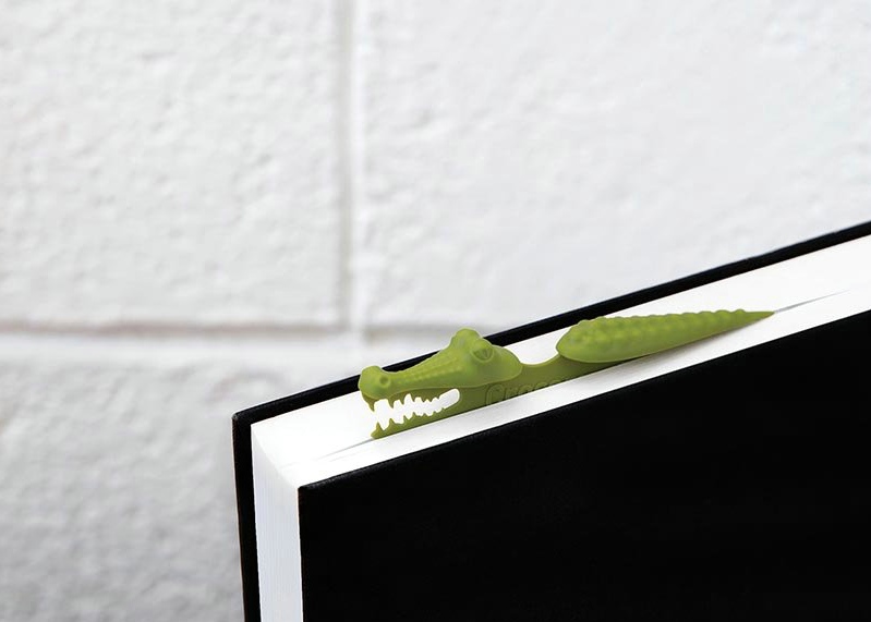 Peleg Design 鳄鱼书签/Crocomark Bookmark