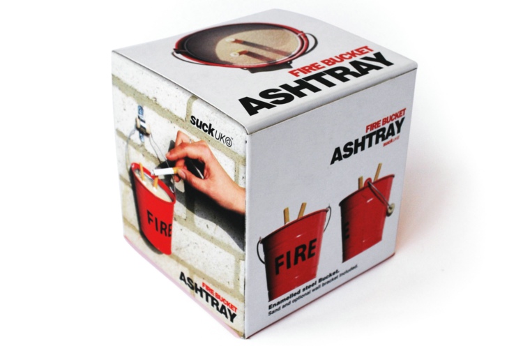 小红桶烟灰缸/Fire Bucket Ashtray