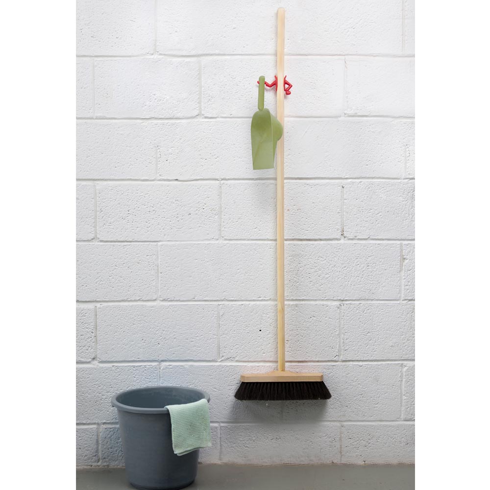 Peleg Design 小管家畚箕拖把挂钩架/Mr.Broom