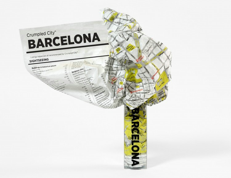 palomar 褶皱城市地图/crumpled maps